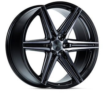 compare product Vossen HF6-2 20x9.5 / 6x135 / ET15 / Deep Face / 87.1 - Tinted Gloss Black Wheel