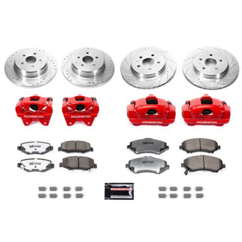 compare product Power Stop 07-17 Jeep Wrangler Front & Rear Big Brake Conversion Kit