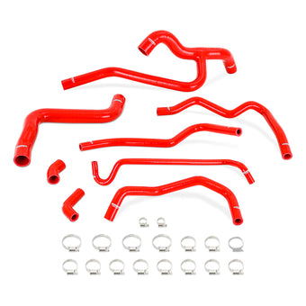 compare product Mishimoto 05-10 Mustang V6 Silicone Radiator & Heater Hose Kit - Red