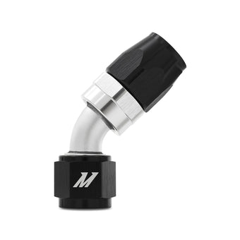 compare product Mishimoto Aluminum -10AN 45 Degree Fitting - Black