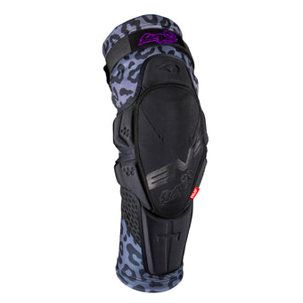 compare product EVS Slayco96 Knee Guard Pair Ghost/Leopard - Large/XL