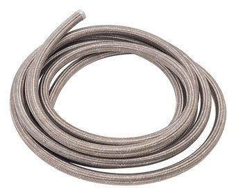 compare product Russell Performance -6 AN ProFlex Stainless Steel Braided Hose (Pre-Packaged 100 Foot Roll)