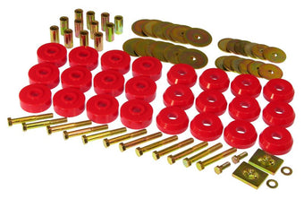 compare product Prothane Chevy Conv Impala / Belair Body Mount Kit - Red
