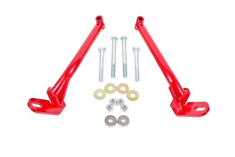 compare product BMR 78-87 G-Body Control Arm Reinforcement Braces - Red
