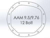 aFe Power Pro Series AAM 9.5/9.76 Rear Diff Cover Black w/Mach Fins 14 - 19 GM Silverado/Sierra 1500 - My Store