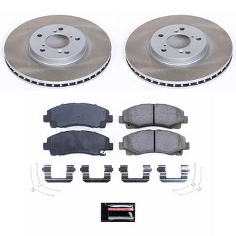 compare product Power Stop 12-14 Honda Ridgeline Front Semi-Coated Rotor Kit