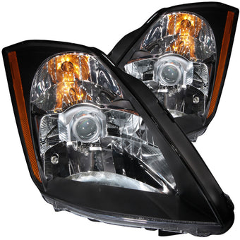 compare product ANZO 2003-2005 Nissan 350Z Projector Headlights Black