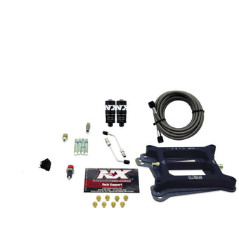 compare product Nitrous Express 4150 Hitman 4-BBL Nitrous Kit (100-200HP) w/o Bottle