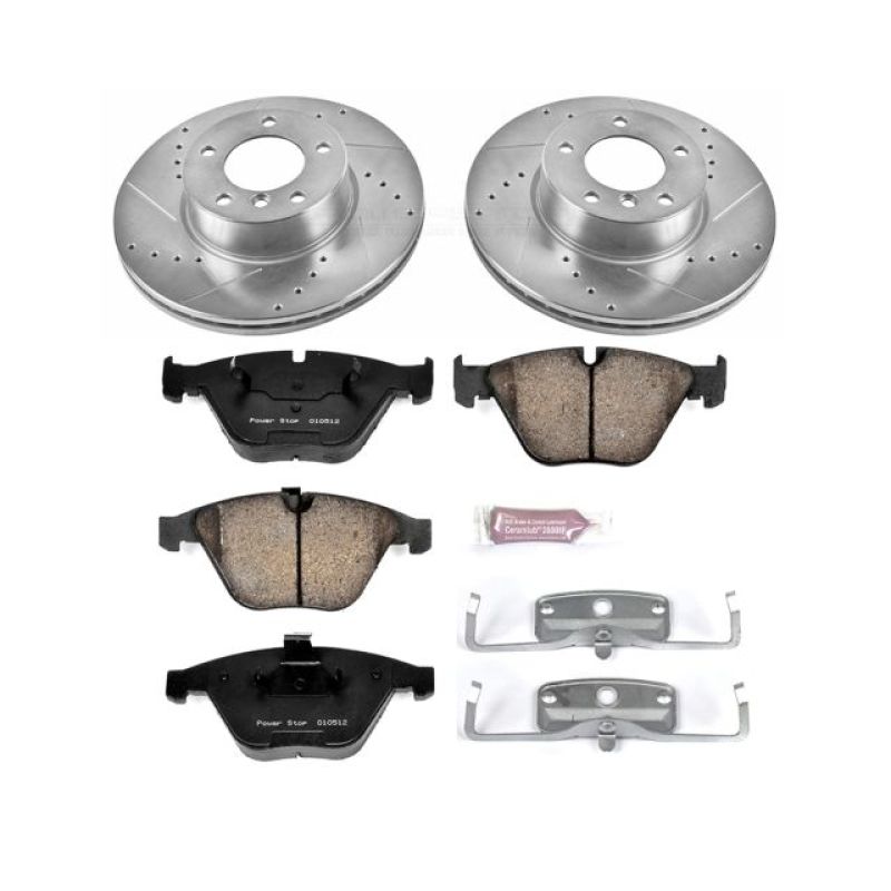 Power Stop 09 - 10 BMW 328i xDrive Front Z23 Evolution Sport Brake Kit - My Store
