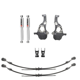 compare product Belltech 2019+ GM Silverado / Sierra 1500 2WD / 4WD Front & Rear Complete Kit W/O Front Struts