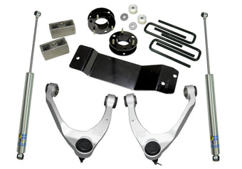 compare product Superlift 07-16 Chevy Silv 1500 4WD 3.5in Lift Kit w/ Cast Steel Control Arms & Bilstein Rear Shocks
