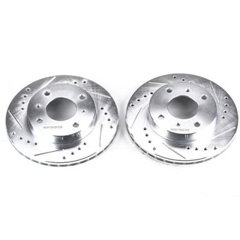 compare product Power Stop 91-96 Infiniti G20 Front Evolution Drilled & Slotted Rotors - Pair