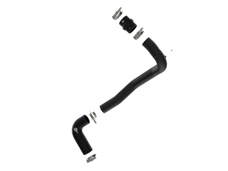 aFe 08 - 10 Ford Trucks V8 - 6.4L (td) BladeRunner 3 IN Aluminum Hot Charge Pipe - Black - My Store