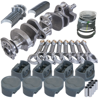 compare product Eagle Chevy LT1350 1Pc 3.750in Crank 5.700in I-Beam Rods -16cc 4.030in Pistons Rotating Assembly