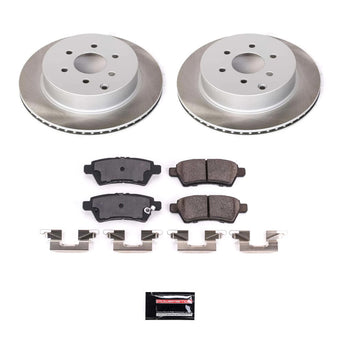 compare product Power Stop 05-12 Nissan Pathfinder Rear Semi-Coated Rotor Kit