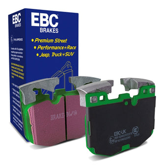 compare product EBC 2017+ BMW 530 2.0L Turbo (G30) Greenstuff Front Brake Pads