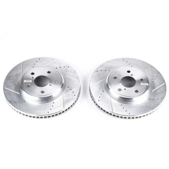 compare product Power Stop 01-06 Lexus LS430 Front Evolution Drilled & Slotted Rotors - Pair