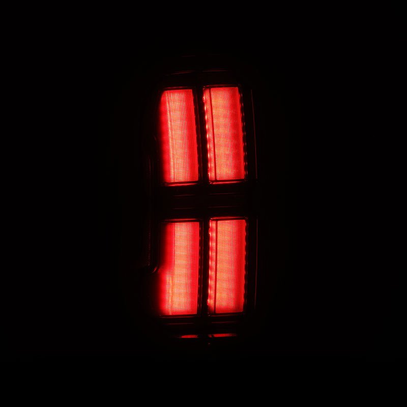 AlphaRex 05 - 15 Toyota Tacoma NOVA Prismatic LED Tail Lights - Alpha - Black - My Store