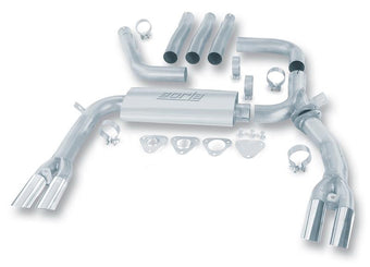 compare product Borla 84-92 Chevrolet Camaro / Pontiac Trans Am 5.0L/5.7L V8 3in Adj SS Cat-Back Exhaust w/ Adapters
