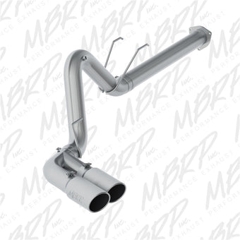 compare product MBRP 17-19 Ford F250/350/450 6.4 L Filter Back Single Side Dual Exit Exhaust System