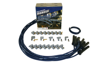 compare product Moroso Universal Ignition Wire Set - Ultra 40 - Unsleeved - Straight - Pro-Boot - Blue