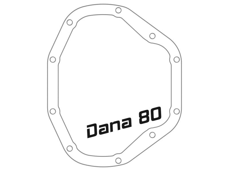 aFe Rear Differential Cover (Raw; Street Series); Dodge Diesel Trucks 94 - 02 L6 - 5.9L (td) - My Store