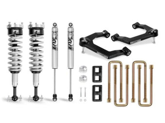 compare product Cognito 19-24 Chevy Silv/Sierra 1500 2/4WD 3in Perf Ball Joint Lvl Lift Kit w/Fox PS Coilovr 2.0 IFP