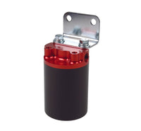 Aeromotive Canister Fuel Filter - 3/8 NPT/100 - Micron (Red Housing w/Black Sleeve) - My Store