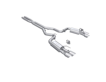 compare product MBRP 2024+ Ford Mustang GT Armor Pro 3in Steet Profile Catback Exhaust - Stainless Steel Tips