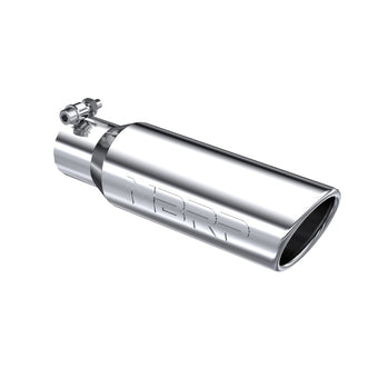 compare product MBRP Universal Tip 3in O.D. Angled Rolled End 2 inlet 10 length