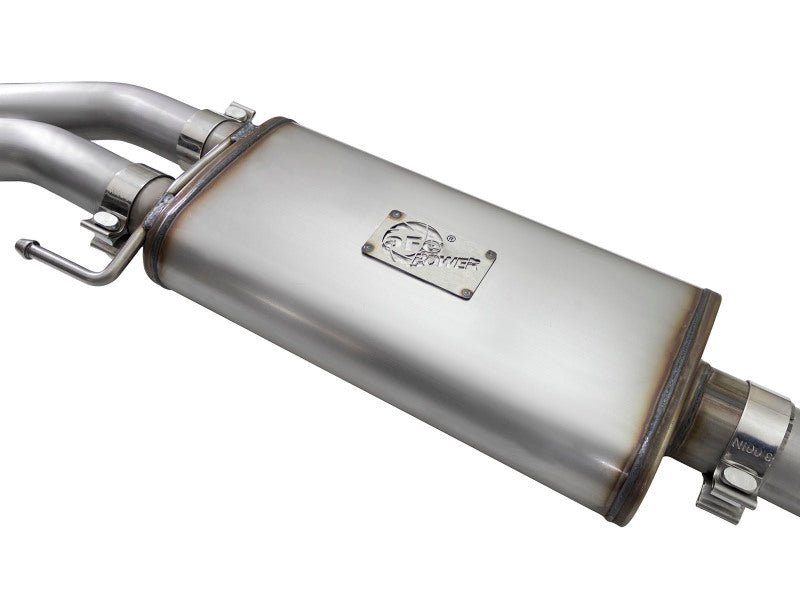 aFe Rebel Exhausts 3in SS Cat - Back 15 - 16 Ford F - 150 EcoBoost V6 2.7/3.5L V8 5.0L w/ Black Tips - My Store