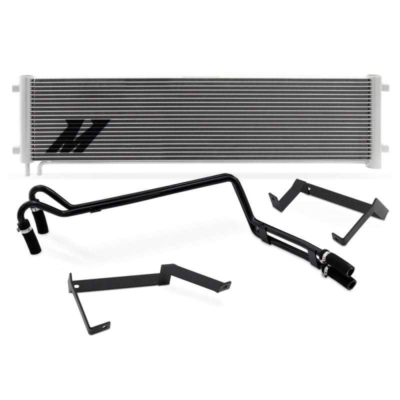 Mishimoto 11 - 16 Ford 6.7L Powerstroke Transmission Cooler Kit Silver - My Store