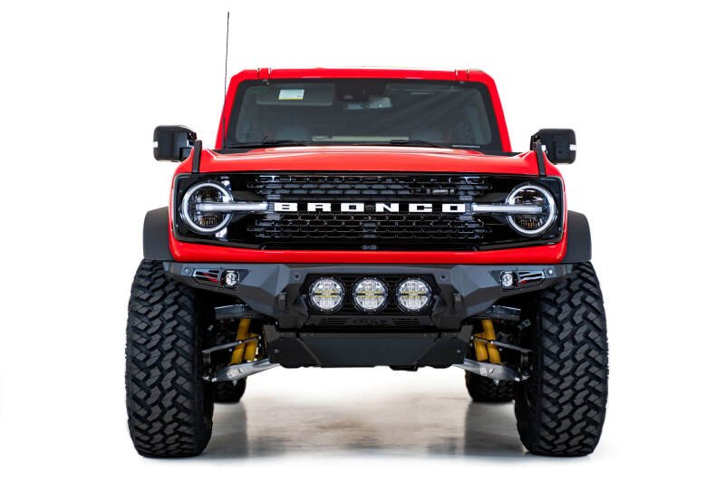 Addictive Desert Designs 21 - 22 Ford Bronco Bomber Front Bumper (w/ 3 Rigid 360 Mounts) - My Store