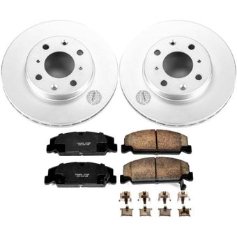 compare product Power Stop 90-00 Honda Civic Front Z17 Evolution Geomet Coated Brake Kit