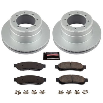 compare product Power Stop 05-10 Ford F-350 Super Duty Rear Z17 Evolution Geomet Coated Brake Kit