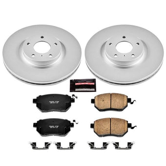 compare product Power Stop 07-08 Nissan Maxima Front Z17 Evolution Geomet Coated Brake Kit