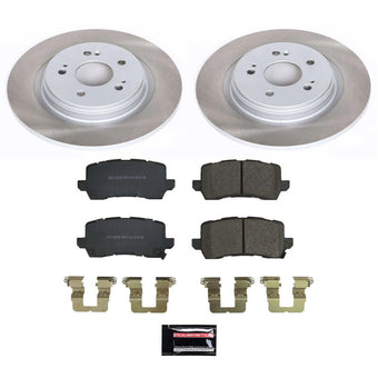 compare product Power Stop 21-22 Honda Odyssey Rear Semi-Coated Rotor Kit