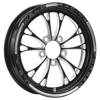 compare product Weld V-Series 1-Piece 15x3.5 / 5x4.5 BP / 2.25in. BS Black Wheel - Non-Beadlock