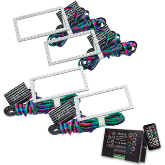 compare product Oracle Ford F-150 15-17 Projector Headlight Halo Kit - ColorSHIFT w/ 2.0 Controller