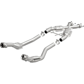 compare product MagnaFlow Direct Fit Catalytic Converter Mustang X-Pipe 86-93 50-Sta