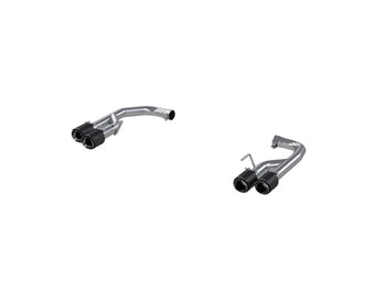 compare product MBRP 18-21 Ford Mustang GT 5.0L T304 SS 2.5i Axle-Back, Dual Rear Exit with Quad CF Tips