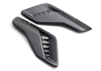 compare product Ford Racing 21-24 F-150 Raptor Carbon Fiber Fender Vent Set - Matte