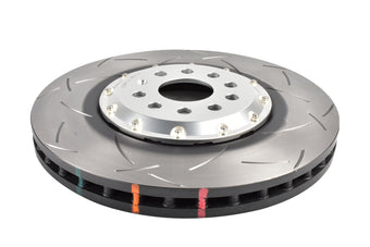 compare product DBA 2022+ Volkswagen Golf R Mk8 5000 Series T3 Slotted 2 Piece Front Rotor