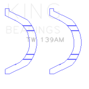 compare product King Engine Bearings Nissan SR18/SR20 Thrust Washer Set