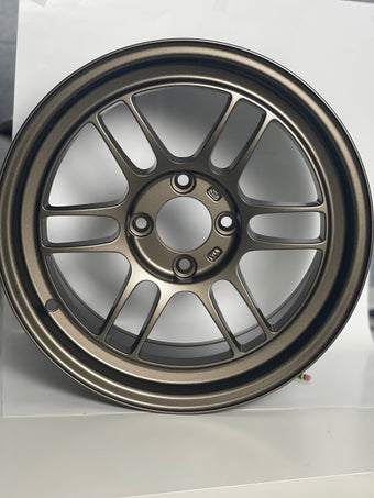 compare product Enkei RPF1 15x8 4x100 28mm Offset 5 Hub Bore Bronze Wheel - 11.64Lbs (MOQ 40)