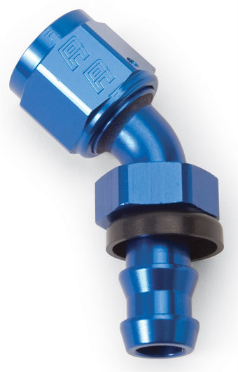 compare product Russell Performance -10 AN Twist-Lok 45 Degree Hose End (Blue)