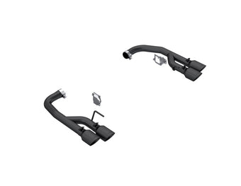 compare product MBRP 2024 Ford Mustang GT 5.0L 2.5in Dual Rear Axle-Black Tips - Black-Coated Aluminized Steel