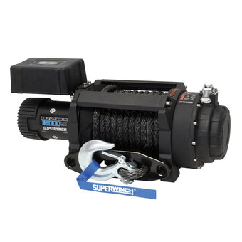 compare product Superwinch 18000 LBS 12V DC 33/64in x 79 ft Synthetic Rope Tiger Shark 18000SR Winch