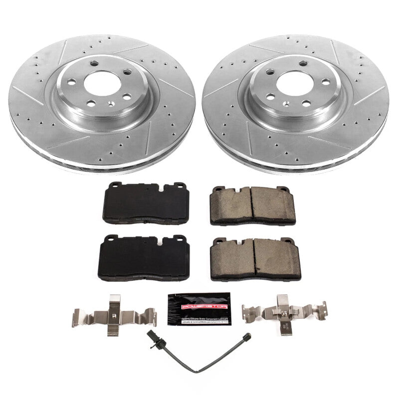 Power Stop 13 - 15 Audi Q5 Front Z23 Evolution Brake Kit - My Store