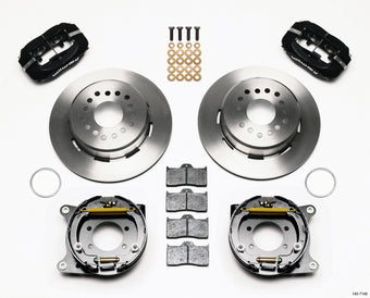 compare product Wilwood Forged Dynalite P/S Park Brake Kit Ford 8.8 w/2.5in Offset-5 Lug